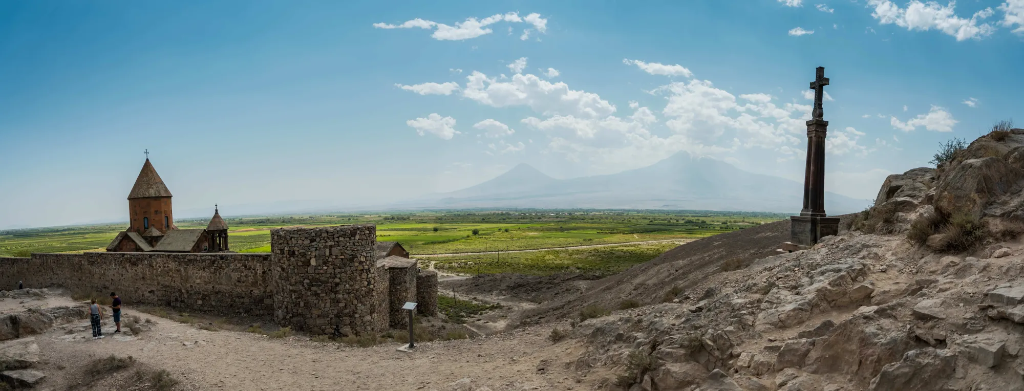 Khor Virap mit Blick auf den Ararat
